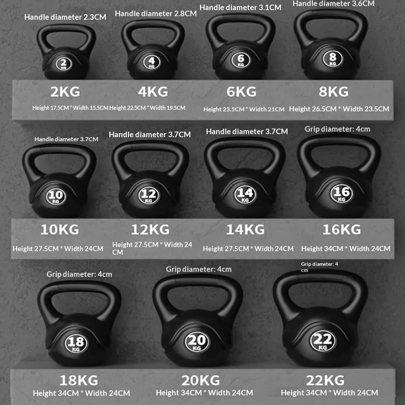 Home Gym Mini - كيتل بيل قابل للتعديل 8 كجم
