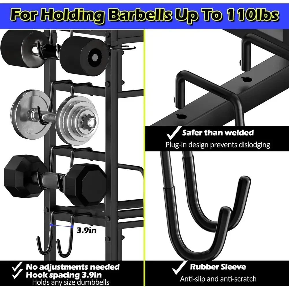 رف تخزين أوزان للصالة الرياضية - مراجعة Home Gym Kettlebells وسعره