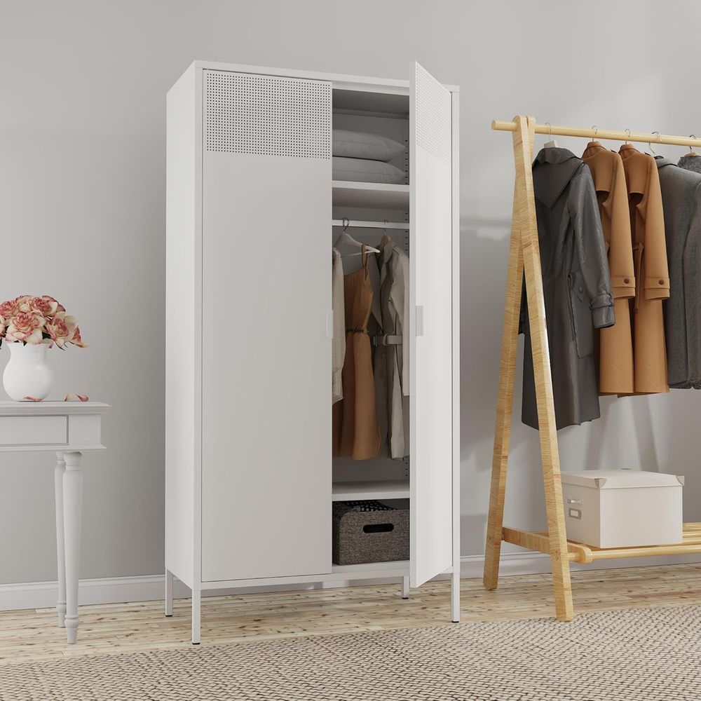 خزانة تخزين معدنية طويلة 71 بو - مراجعة Home Gym Old School وسعره