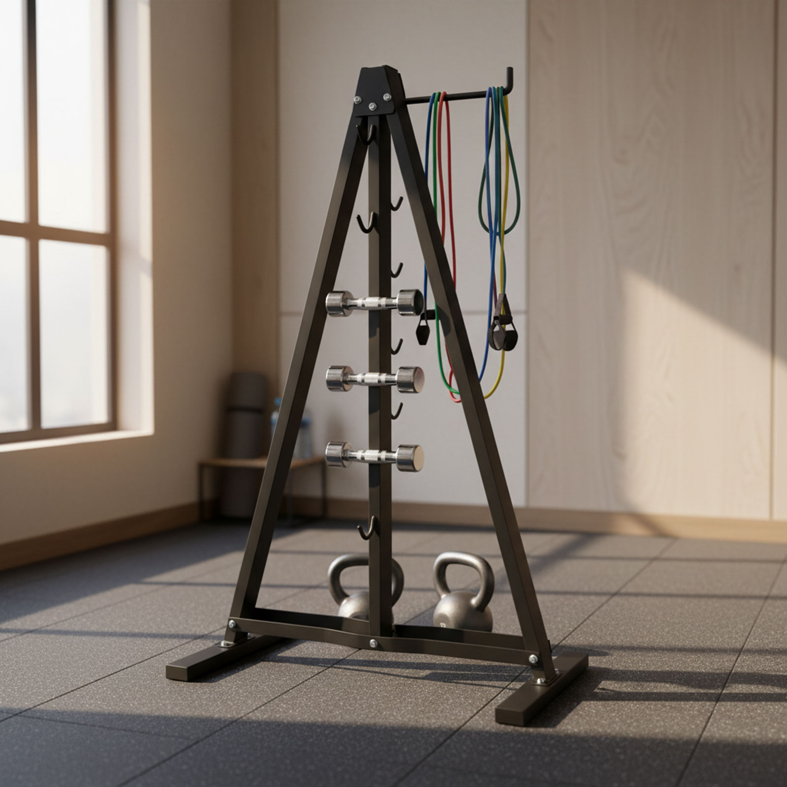منظم قضبان السحب العلوي مع خطا - مراجعة Home Gym Organization وسعره