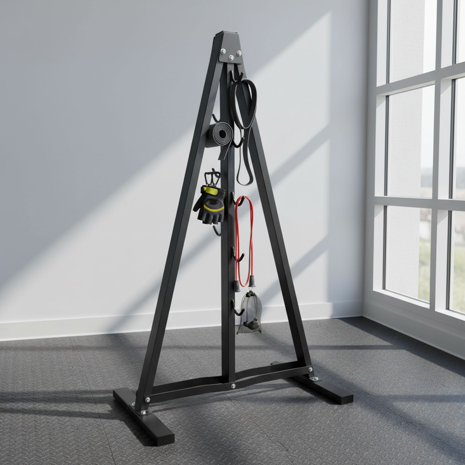 منظم قضبان السحب العلوي مع خطا - مراجعة Home Gym Organization وسعره
