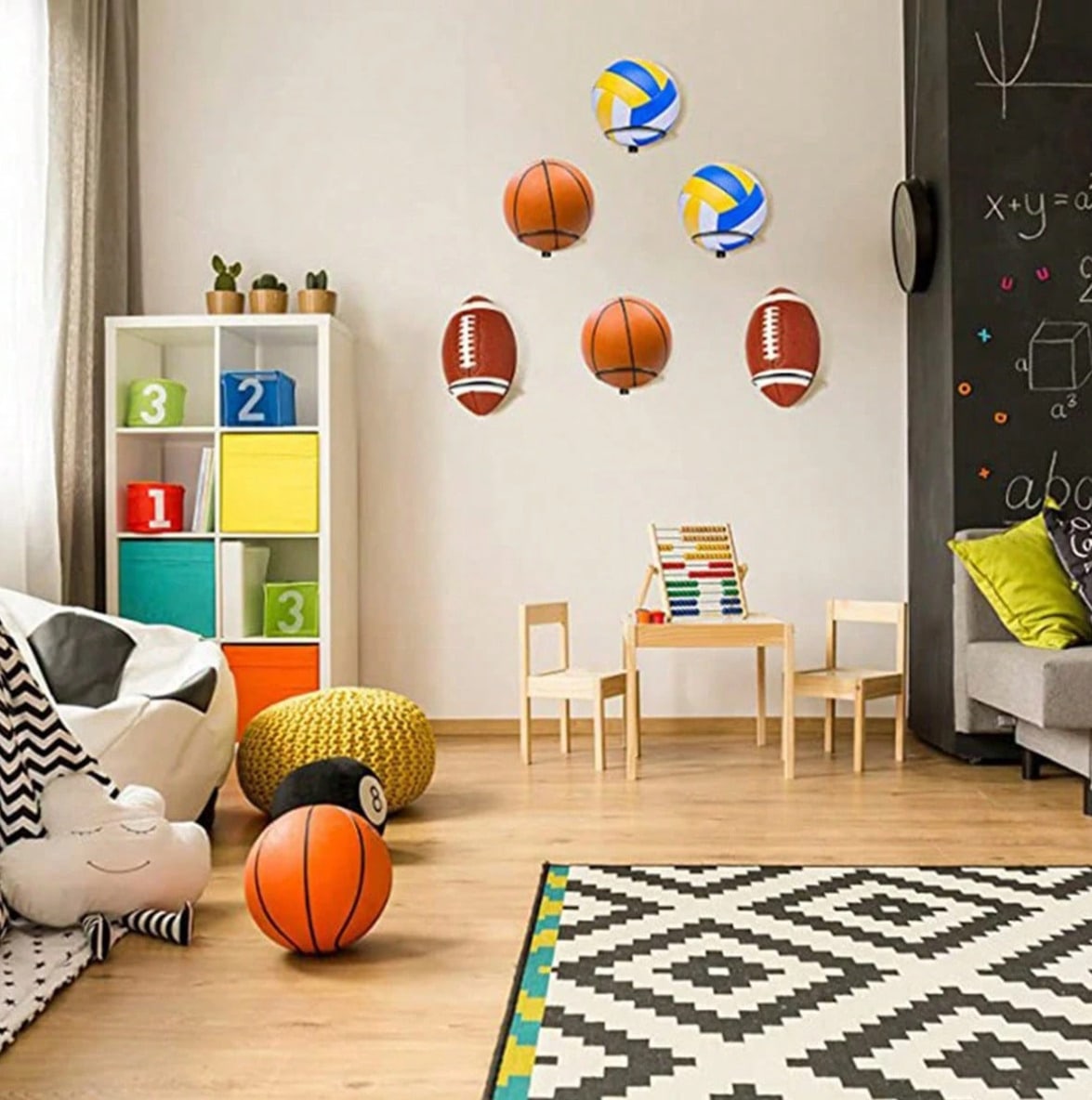 حامل كرة سلة مثبت على الحائط ل - مراجعة Home Gym Organization وسعره