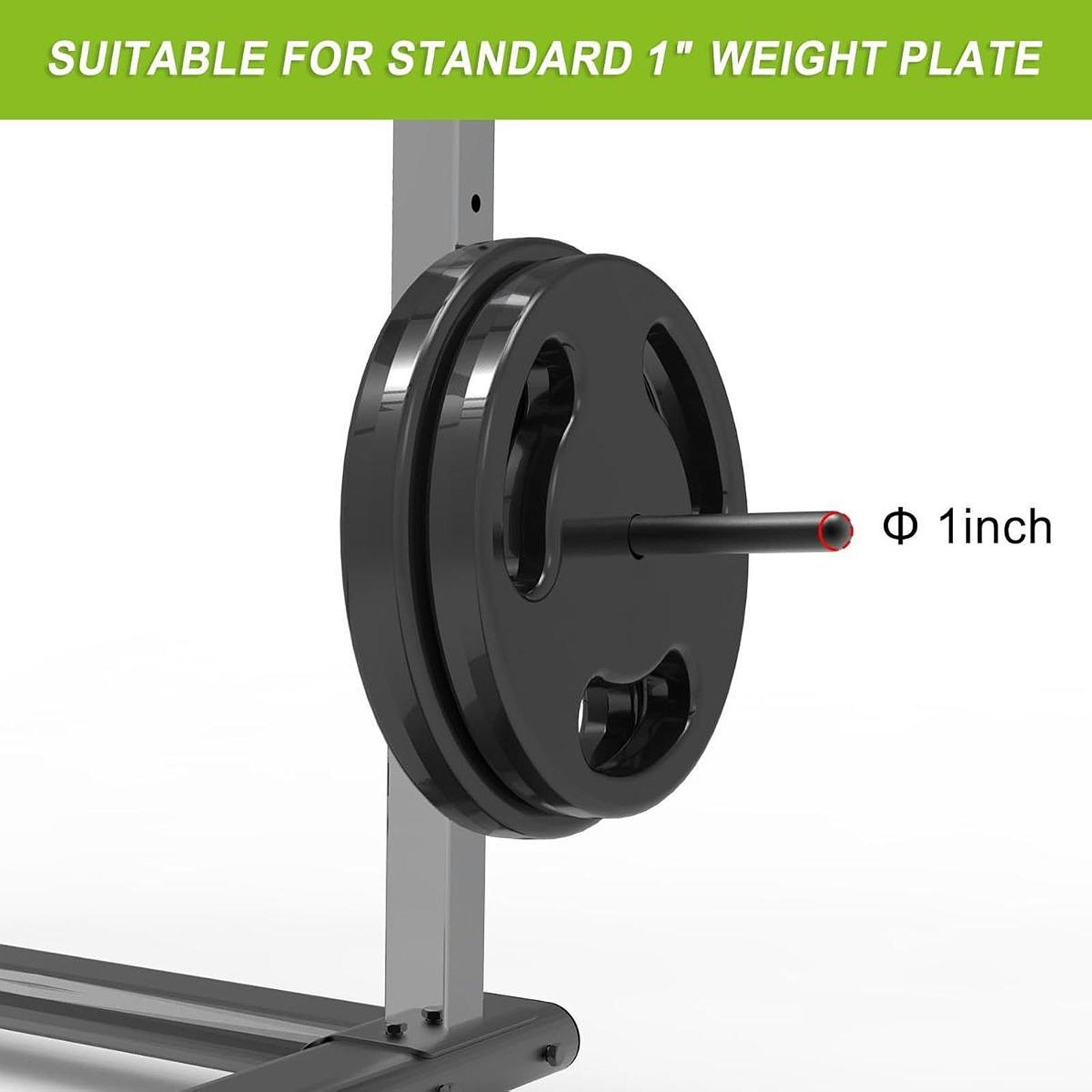 حامل أقراص الأوزان الموفر للمس - مراجعة Home Gym Organization وسعره