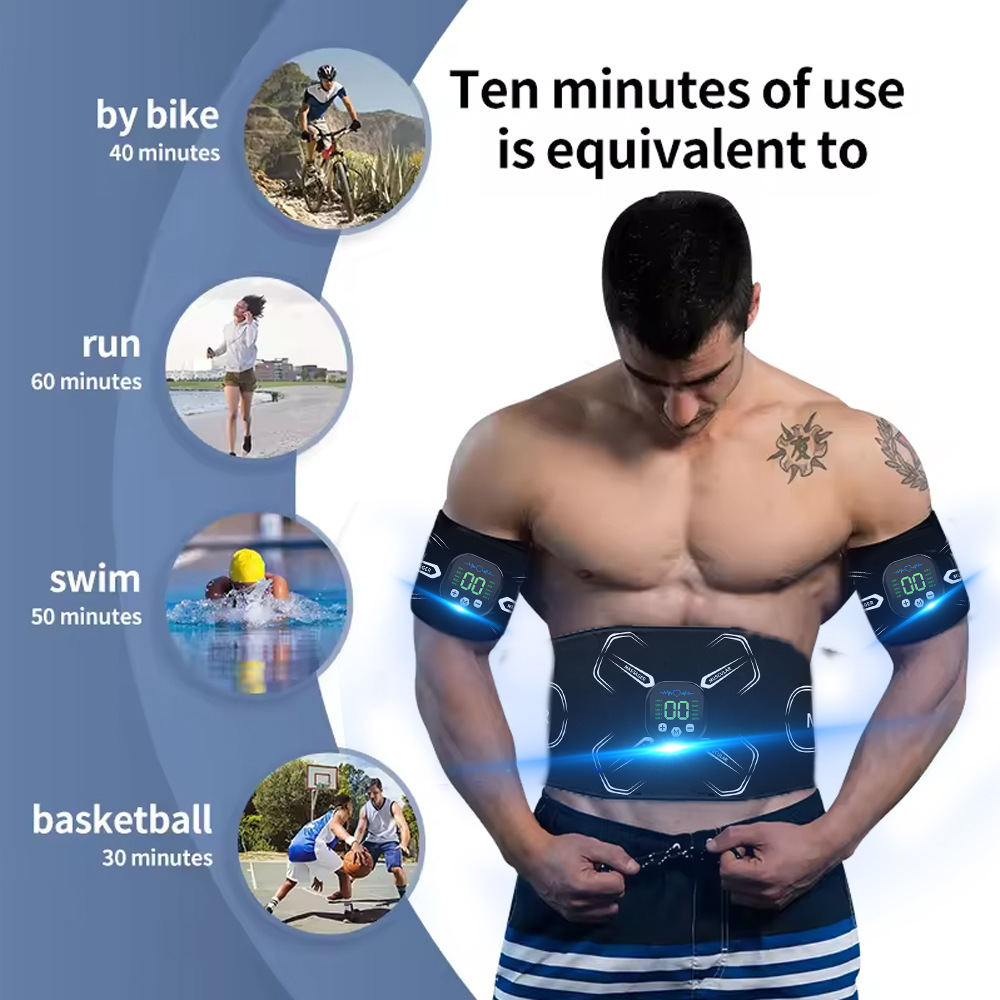 جهاز تحفيز العضلات الكهربائي E - مراجعة Home Gym Mini وسعره