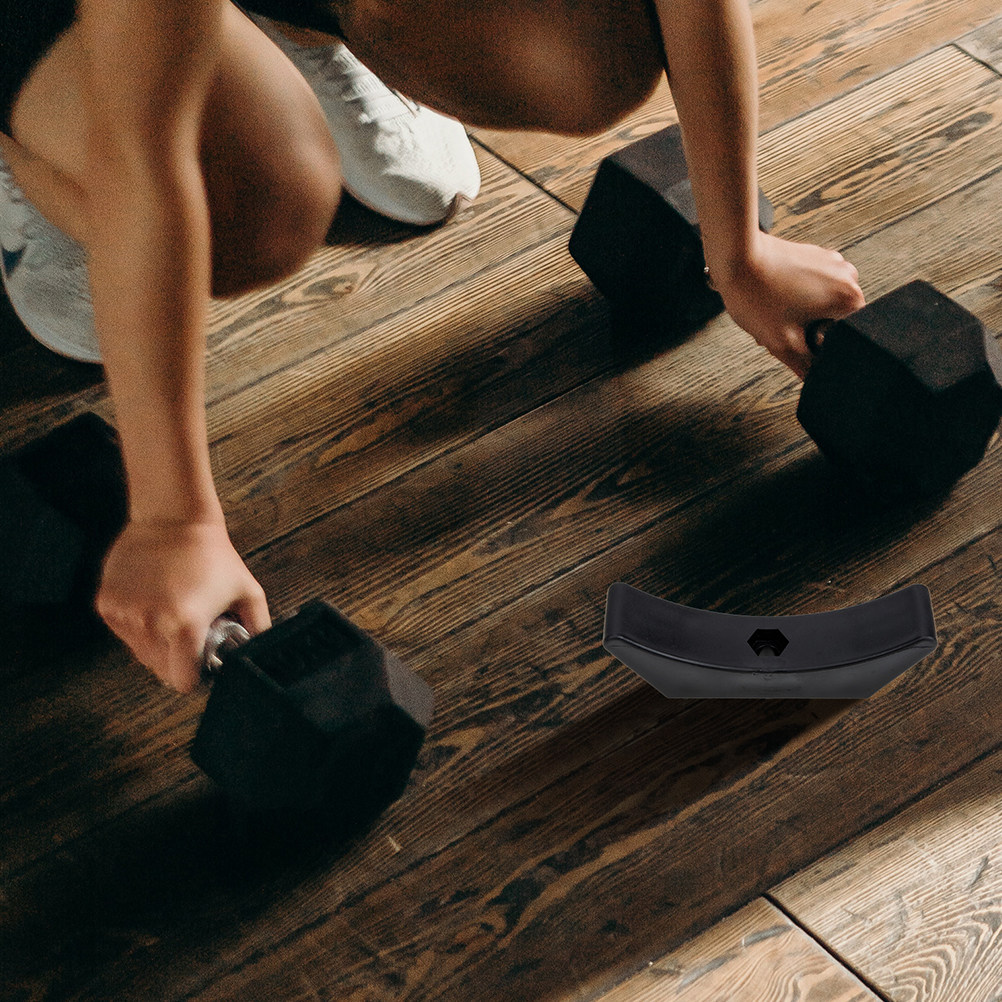 4 قطع حامل دمبل مجوف لتقليل ال - مراجعة Home Gym Organization وسعره